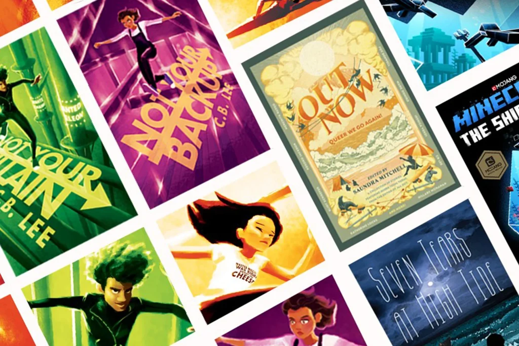 Author C.B. Lee book cover collage used for the Milo Agency social media case study